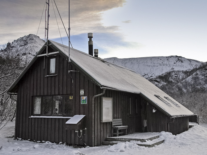 Торсморк (Þórsmörk)Домик рейнджера