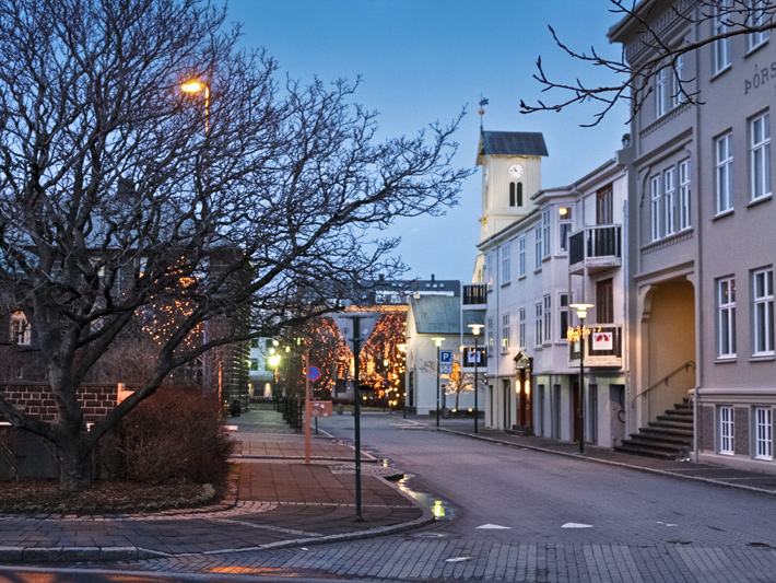 Пересечение улиц Vonarstræti и TemplarsundУлица надежды