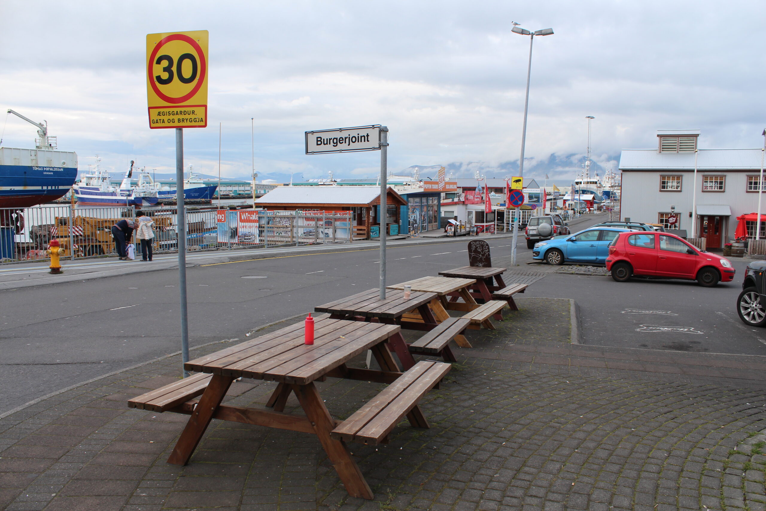 гамбургер в Исландии